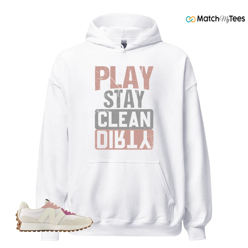 NEW BALANCE 327 CALIA WHITE PINK PINK SNEAKER Matching Tees hoodie