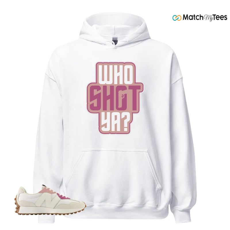 NEW BALANCE 327 CALIA WHITE PINK PINK SNEAKER Matching Tees hoodie