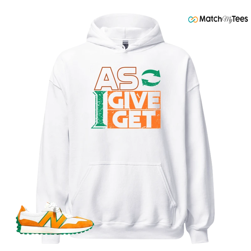 NEW BALANCE 327 CASABLANCA ORANGE SNEAKER Matching Tees hoodie