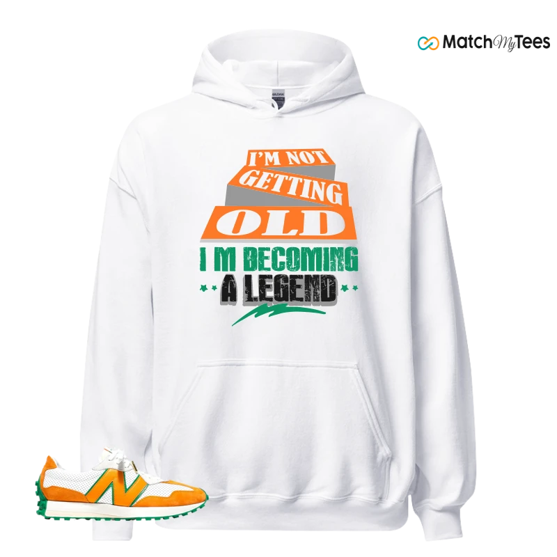 NEW BALANCE 327 CASABLANCA ORANGE SNEAKER Matching Tees hoodie