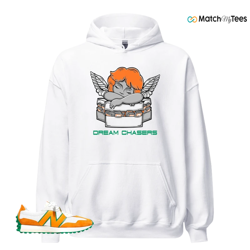 NEW BALANCE 327 CASABLANCA ORANGE SNEAKER Matching Tees Hoodie for Men