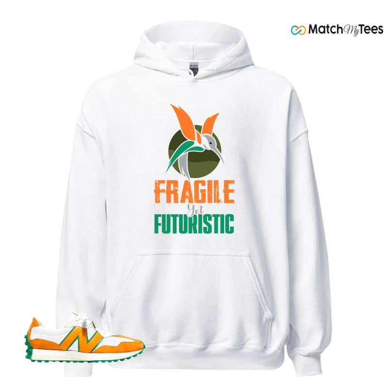 NEW BALANCE 327 CASABLANCA ORANGE SNEAKER Matching Tees hoodie