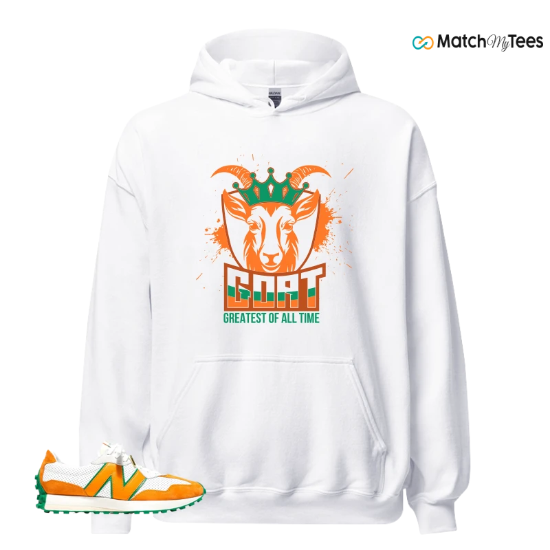 NEW BALANCE 327 CASABLANCA ORANGE SNEAKER Matching Tees hoodie