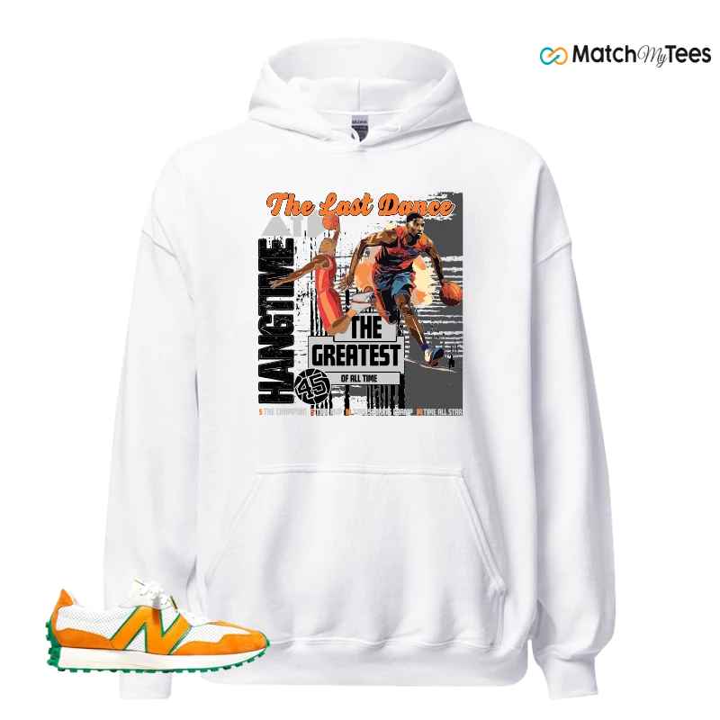 NEW BALANCE 327 CASABLANCA ORANGE SNEAKER Matching Tees Hoodie for Men