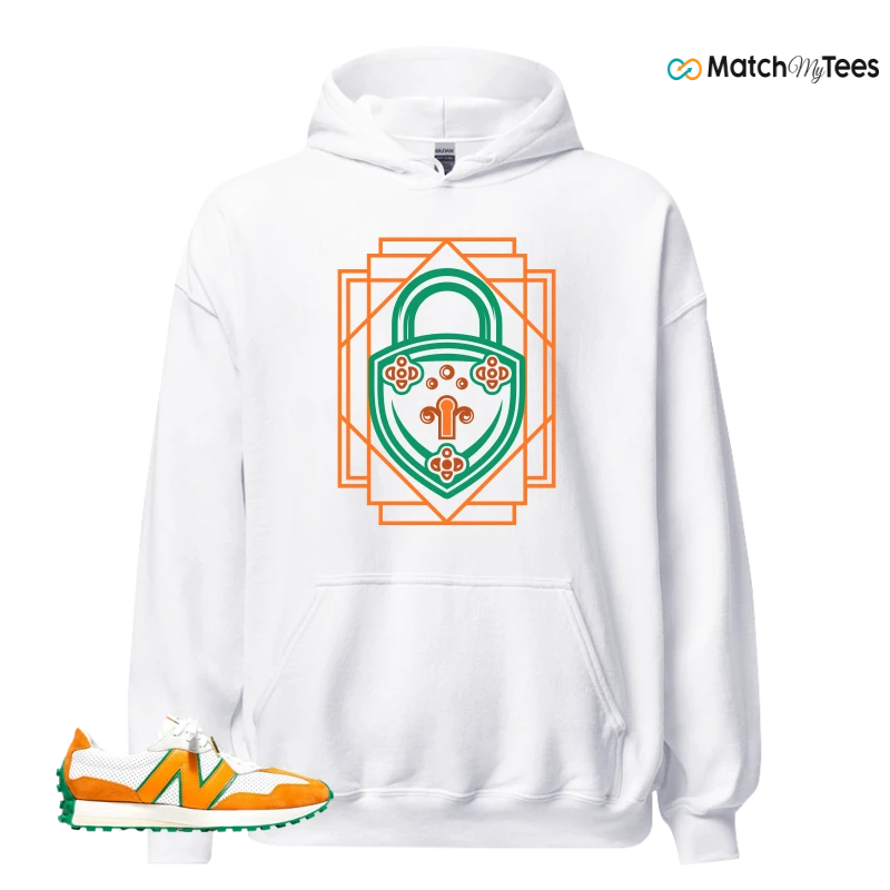 NEW BALANCE 327 CASABLANCA ORANGE SNEAKER Matching Tees hoodie