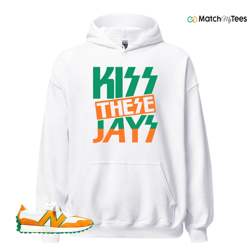 NEW BALANCE 327 CASABLANCA ORANGE SNEAKER Matching Tees hoodie