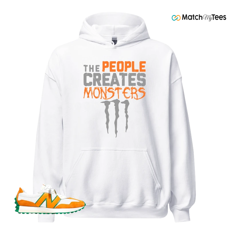NEW BALANCE 327 CASABLANCA ORANGE SNEAKER Matching Tees hoodie