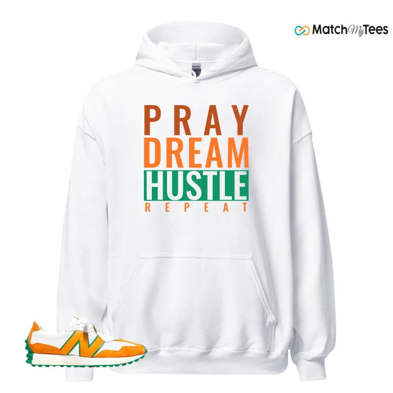 NEW BALANCE 327 CASABLANCA ORANGE SNEAKER Matching Tees hoodie