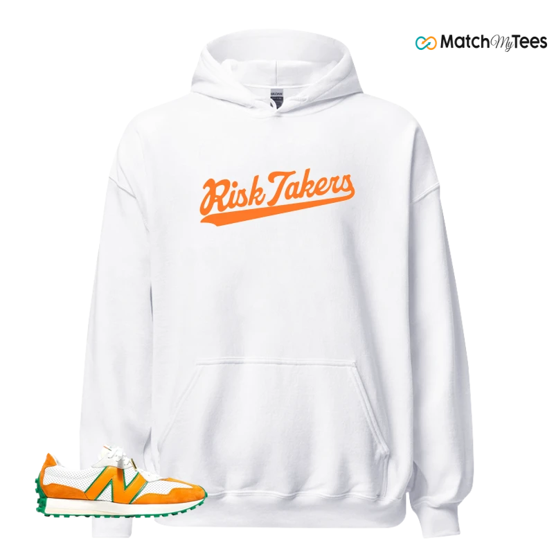 NEW BALANCE 327 CASABLANCA ORANGE SNEAKER Matching Tees hoodie
