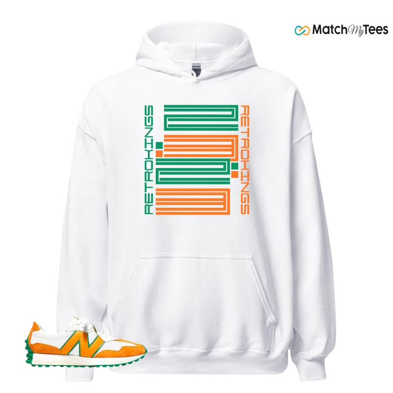 NEW BALANCE 327 CASABLANCA ORANGE SNEAKER Matching Tees hoodie