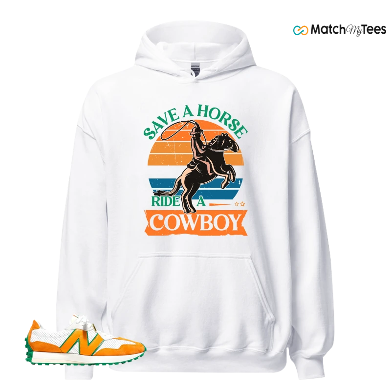 NEW BALANCE 327 CASABLANCA ORANGE SNEAKER Matching Tees hoodie