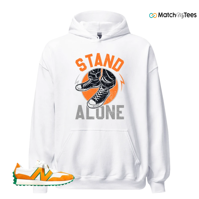 NEW BALANCE 327 CASABLANCA ORANGE SNEAKER Matching Tees Hoodie for Men