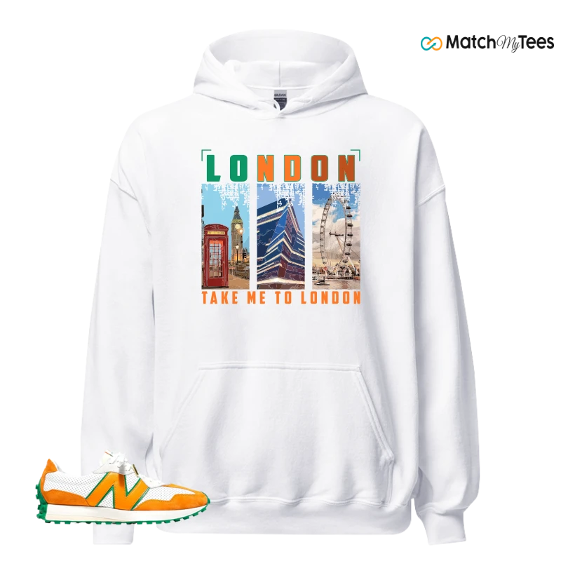 NEW BALANCE 327 CASABLANCA ORANGE SNEAKER Matching Tees hoodie