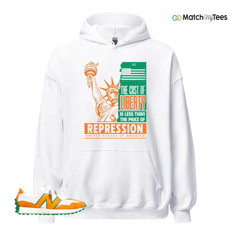 NEW BALANCE 327 CASABLANCA ORANGE SNEAKER Matching Tees hoodie