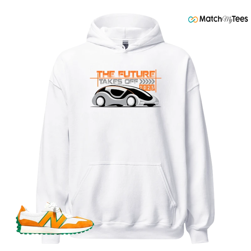 NEW BALANCE 327 CASABLANCA ORANGE SNEAKER Matching Tees hoodie
