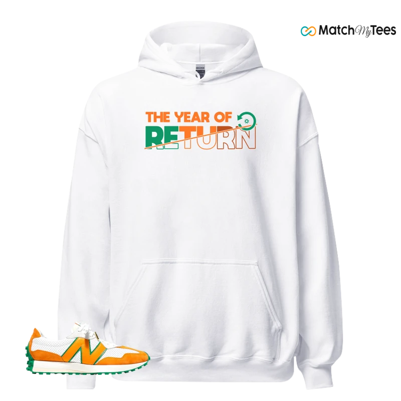 NEW BALANCE 327 CASABLANCA ORANGE SNEAKER Matching Tees hoodie