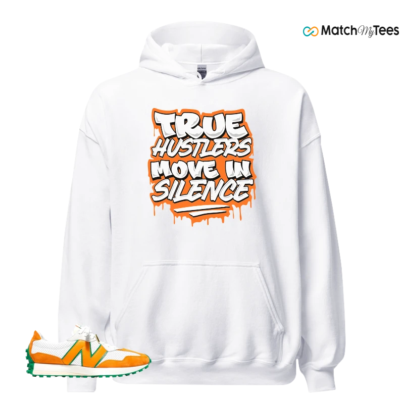 NEW BALANCE 327 CASABLANCA ORANGE SNEAKER Matching Tees hoodie