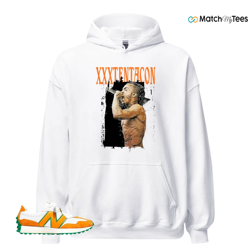 NEW BALANCE 327 CASABLANCA ORANGE SNEAKER Matching Tees hoodie