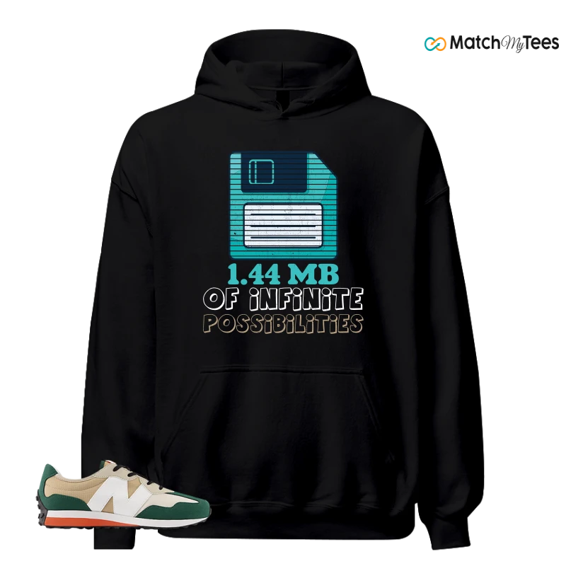 NEW BALANCE 327 INCENSE NIGHTWATCH GREEN SNEAKER Matching Tees hoodie