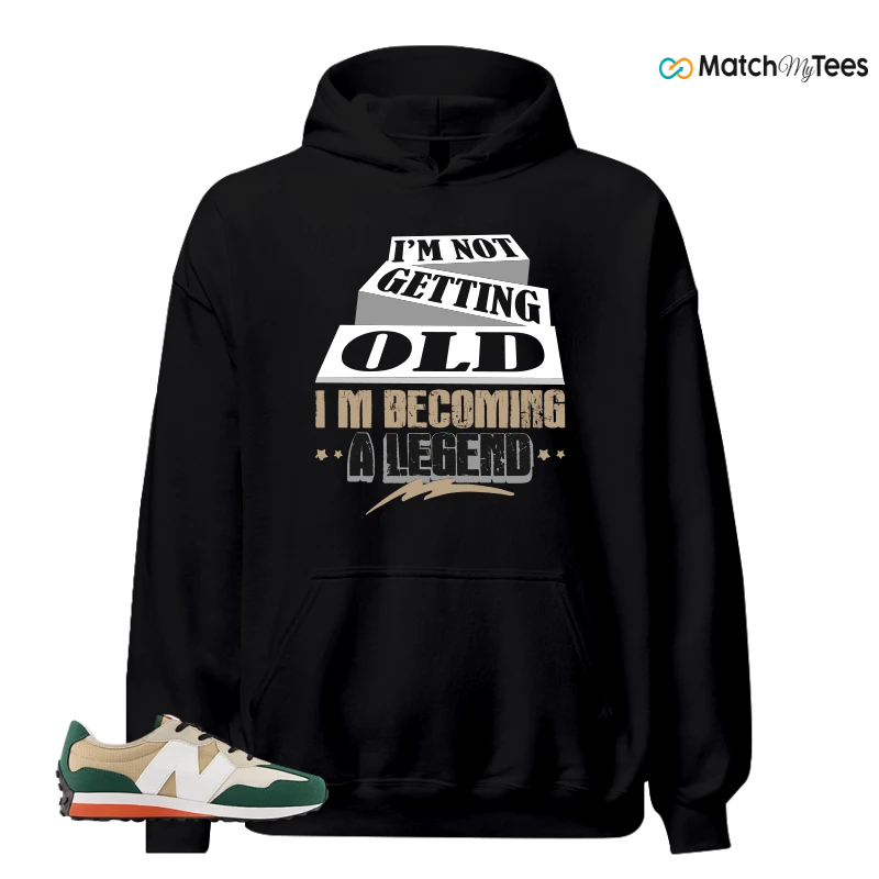 NEW BALANCE 327 INCENSE NIGHTWATCH GREEN SNEAKER Matching Tees hoodie