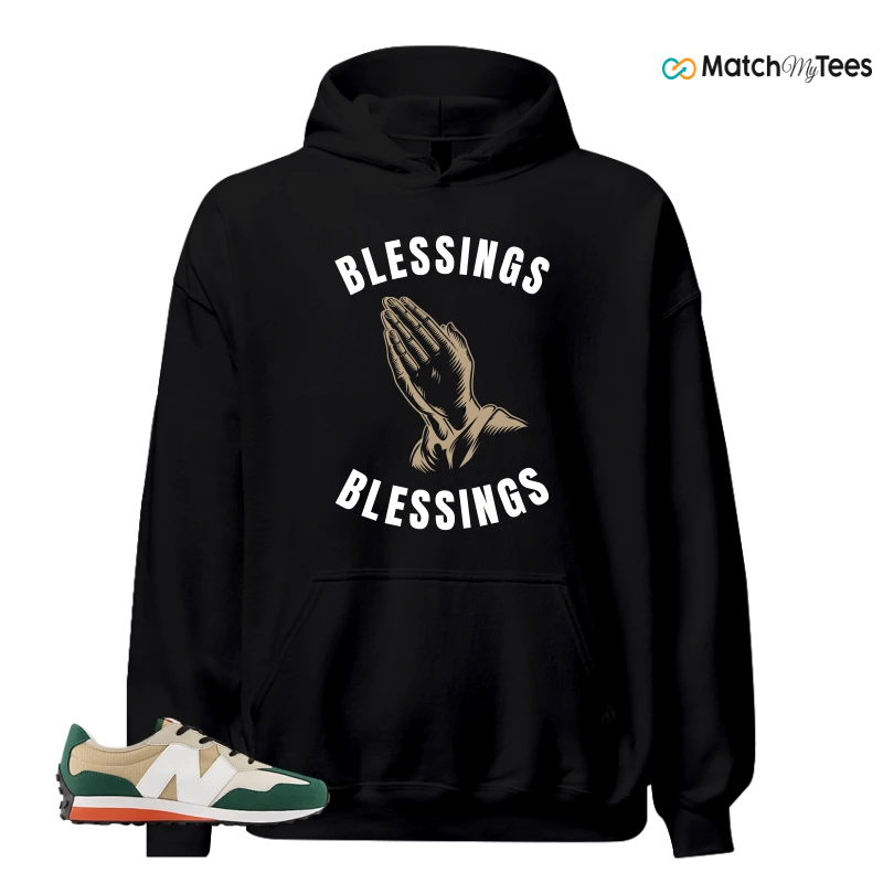 NEW BALANCE 327 INCENSE NIGHTWATCH GREEN SNEAKER Matching Tees hoodie
