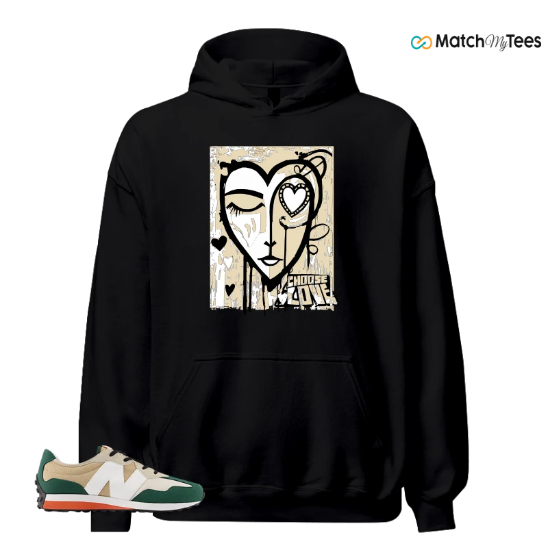 NEW BALANCE 327 INCENSE NIGHTWATCH GREEN SNEAKER Matching Tees hoodie