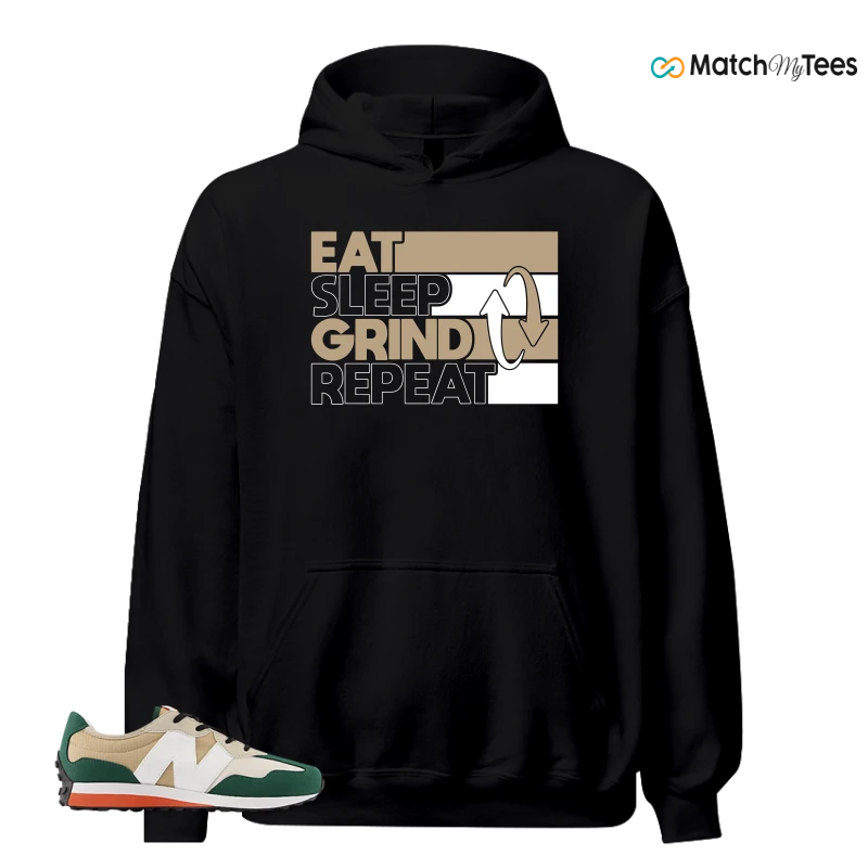 NEW BALANCE 327 INCENSE NIGHTWATCH GREEN SNEAKER Matching Tees hoodie