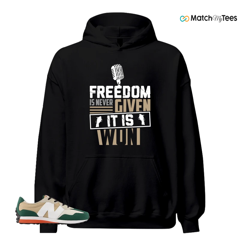 NEW BALANCE 327 INCENSE NIGHTWATCH GREEN SNEAKER Matching Tees hoodie