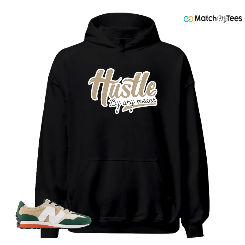 NEW BALANCE 327 INCENSE NIGHTWATCH GREEN SNEAKER Matching Tees hoodie