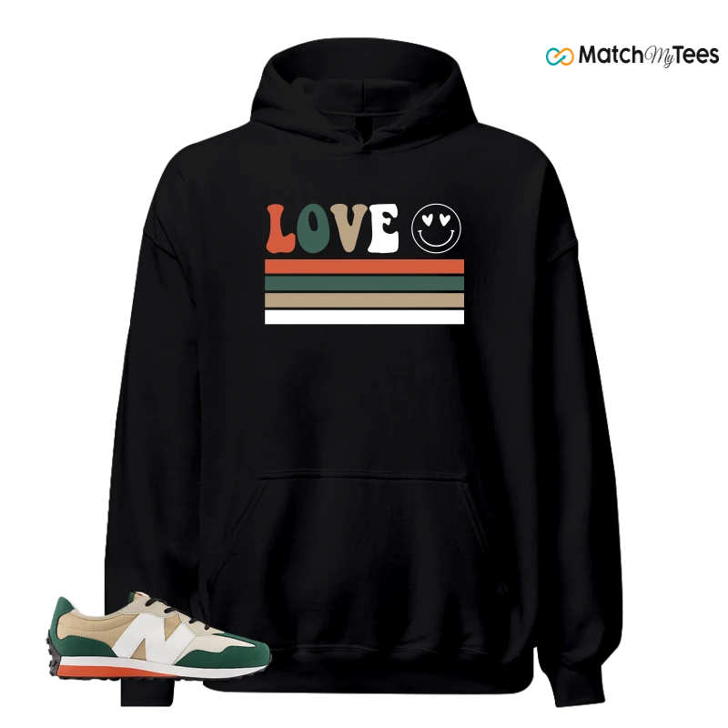 NEW BALANCE 327 INCENSE NIGHTWATCH GREEN SNEAKER Matching Tees hoodie