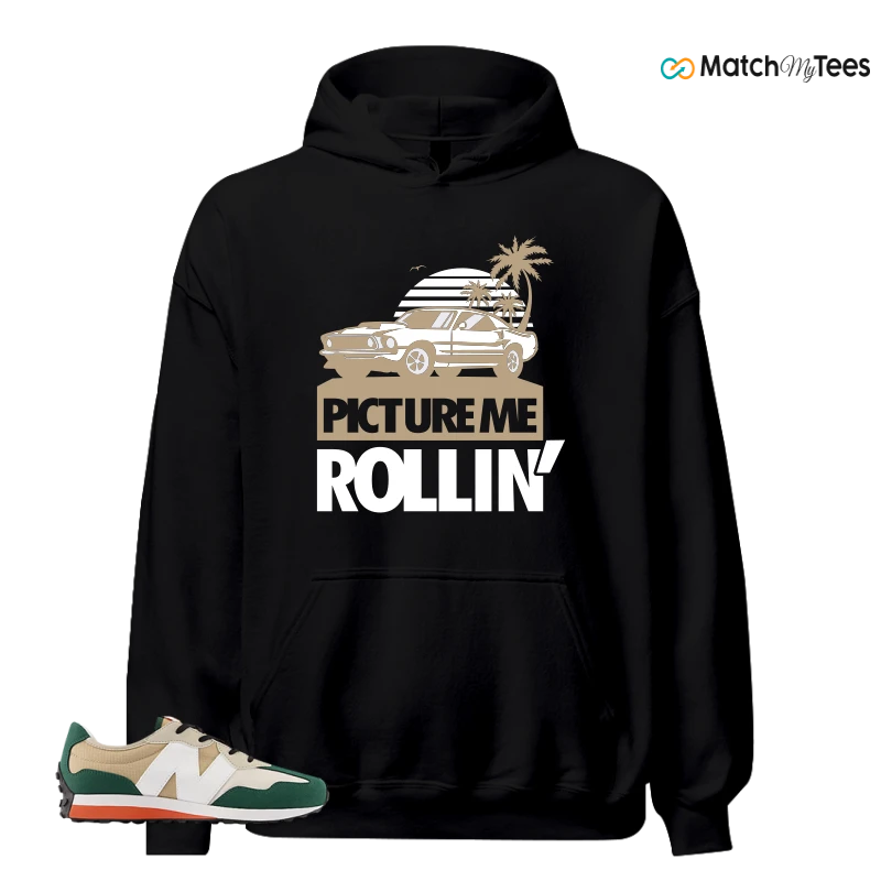 NEW BALANCE 327 INCENSE NIGHTWATCH GREEN SNEAKER Matching Tees hoodie