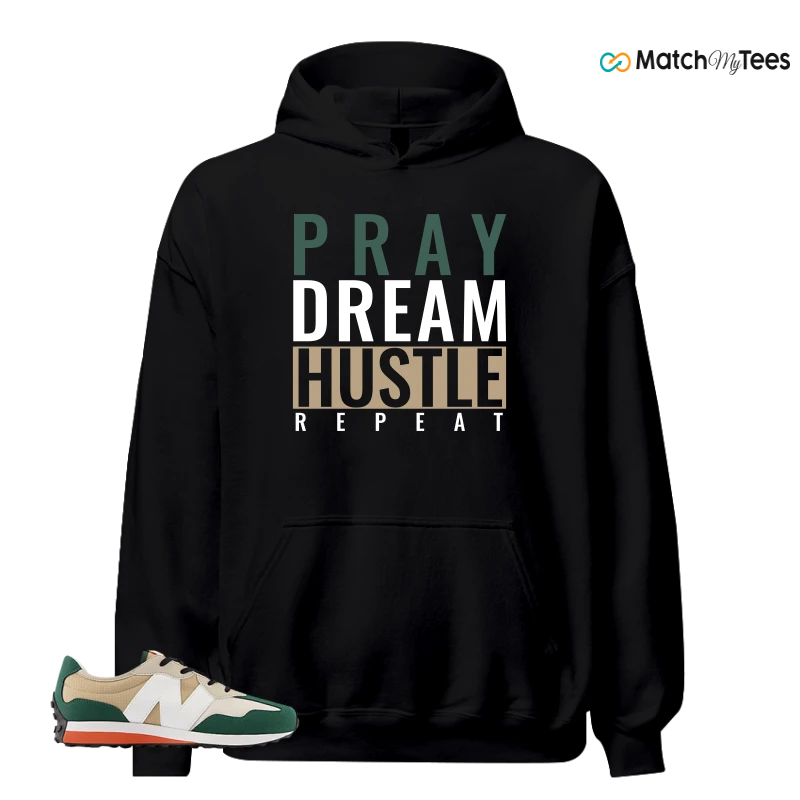 NEW BALANCE 327 INCENSE NIGHTWATCH GREEN SNEAKER Matching Tees hoodie