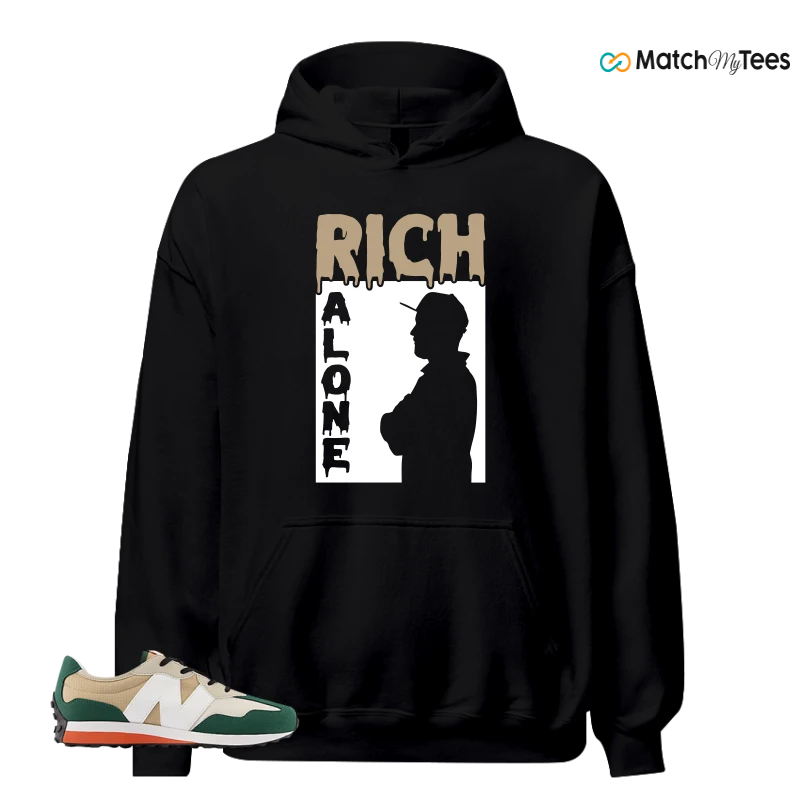 NEW BALANCE 327 INCENSE NIGHTWATCH GREEN SNEAKER Matching Tees Hoodie for Men
