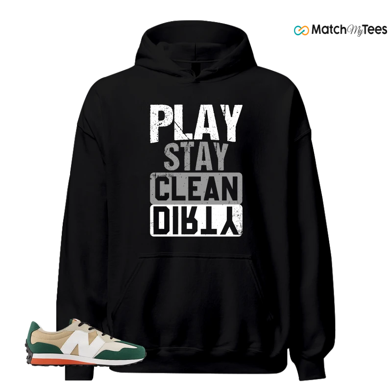 NEW BALANCE 327 INCENSE NIGHTWATCH GREEN SNEAKER Matching Tees hoodie