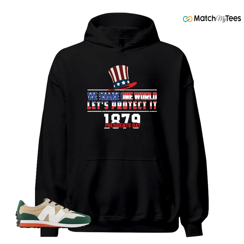 NEW BALANCE 327 INCENSE NIGHTWATCH GREEN SNEAKER Matching Tees hoodie