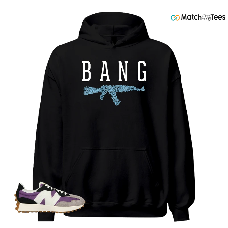 NEW BALANCE 327 PURPLE WHITE (WOMEN'S) SNEAKER Matching Tees hoodie