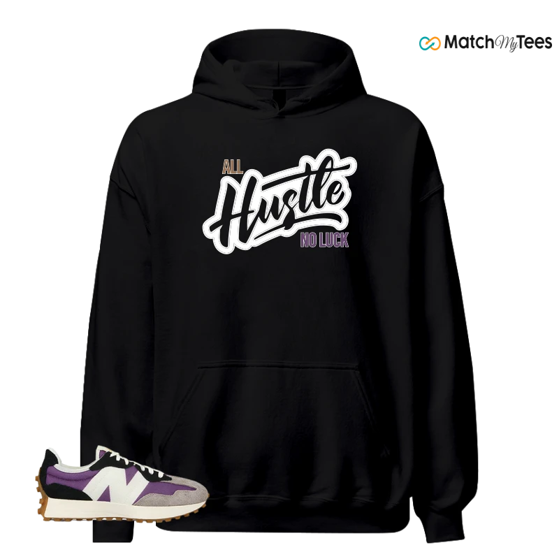NEW BALANCE 327 PURPLE WHITE (WOMEN'S) SNEAKER Matching Tees hoodie