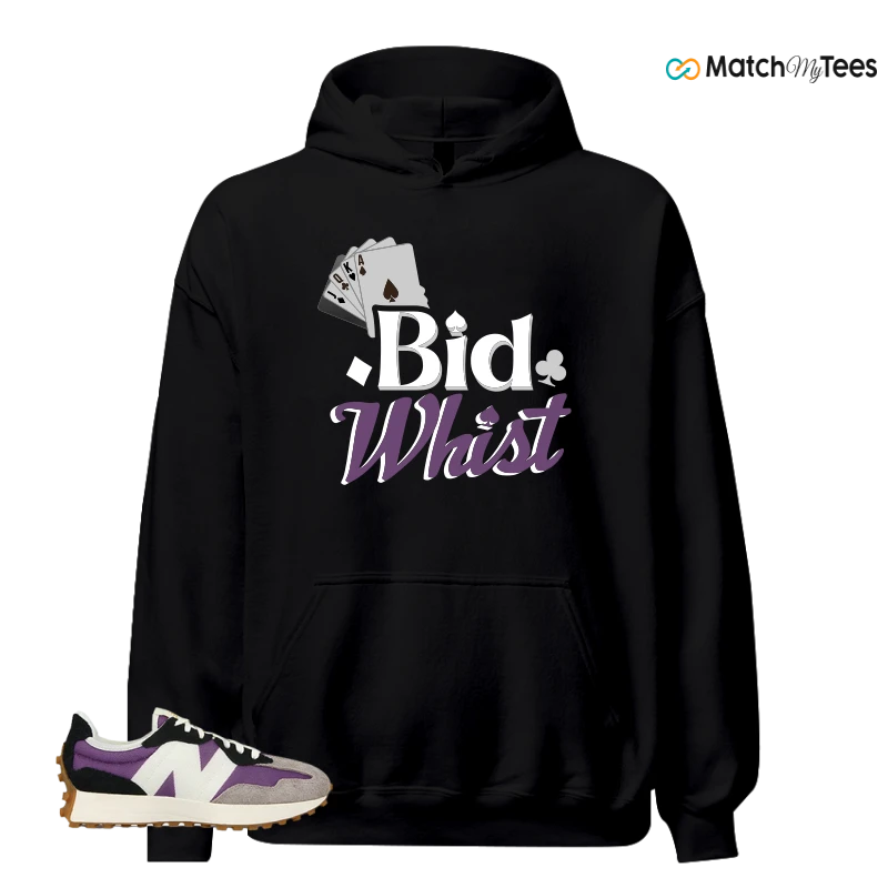NEW BALANCE 327 PURPLE WHITE (WOMEN'S) SNEAKER Matching Tees hoodie