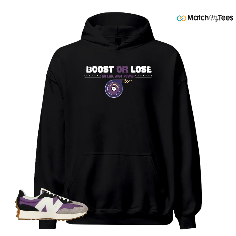 NEW BALANCE 327 PURPLE WHITE (WOMEN'S) SNEAKER Matching Tees hoodie