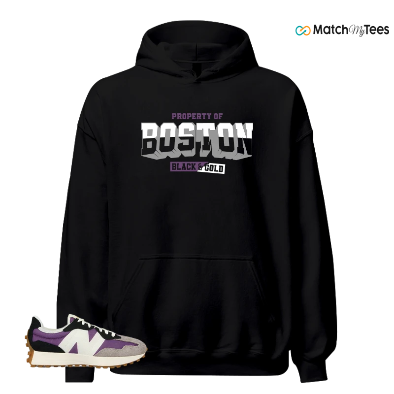 NEW BALANCE 327 PURPLE WHITE (WOMEN'S) SNEAKER Matching Tees hoodie