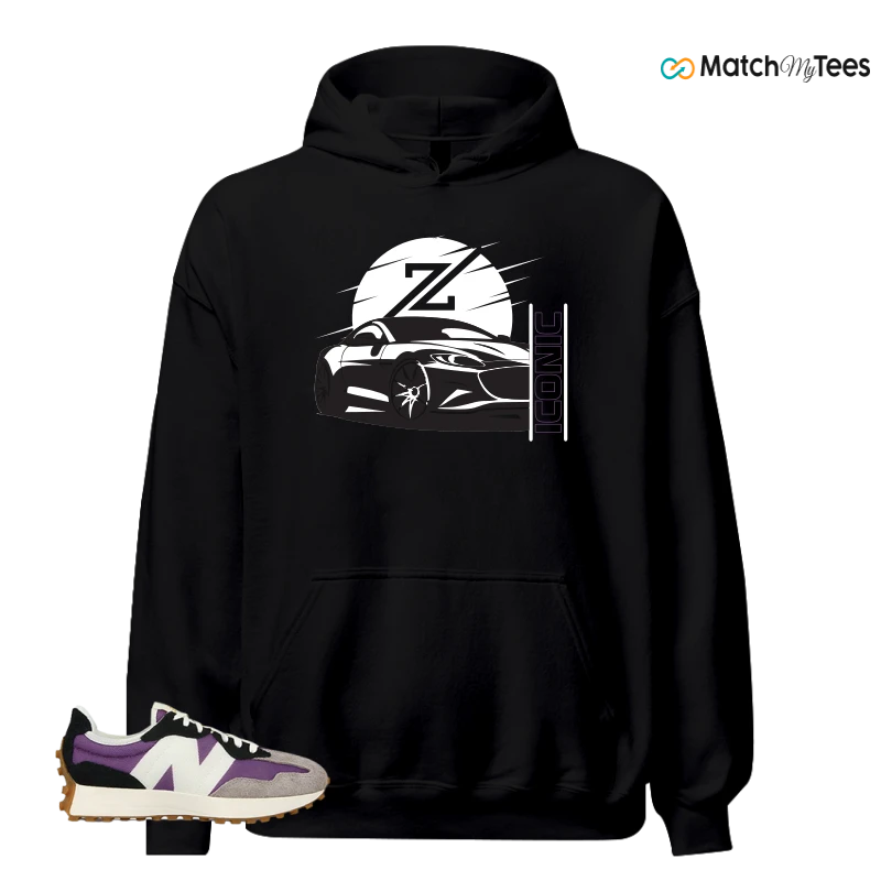 NEW BALANCE 327 PURPLE WHITE (WOMEN'S) SNEAKER Matching Tees hoodie