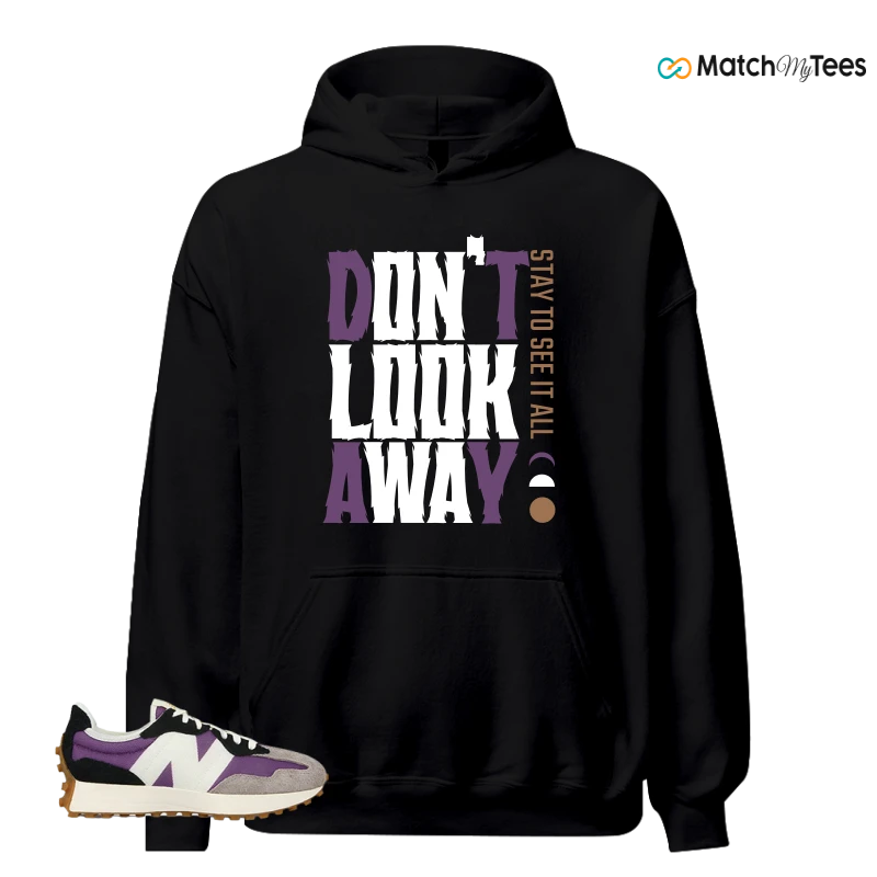 NEW BALANCE 327 PURPLE WHITE (WOMEN'S) SNEAKER Matching Tees hoodie