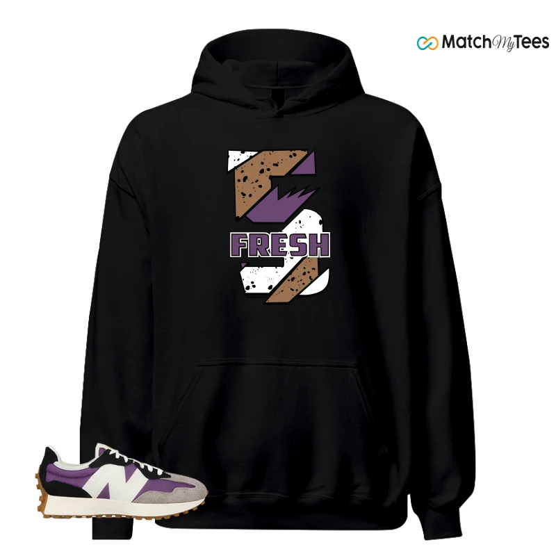 NEW BALANCE 327 PURPLE WHITE (WOMEN'S) SNEAKER Matching Tees Hoodie for Men