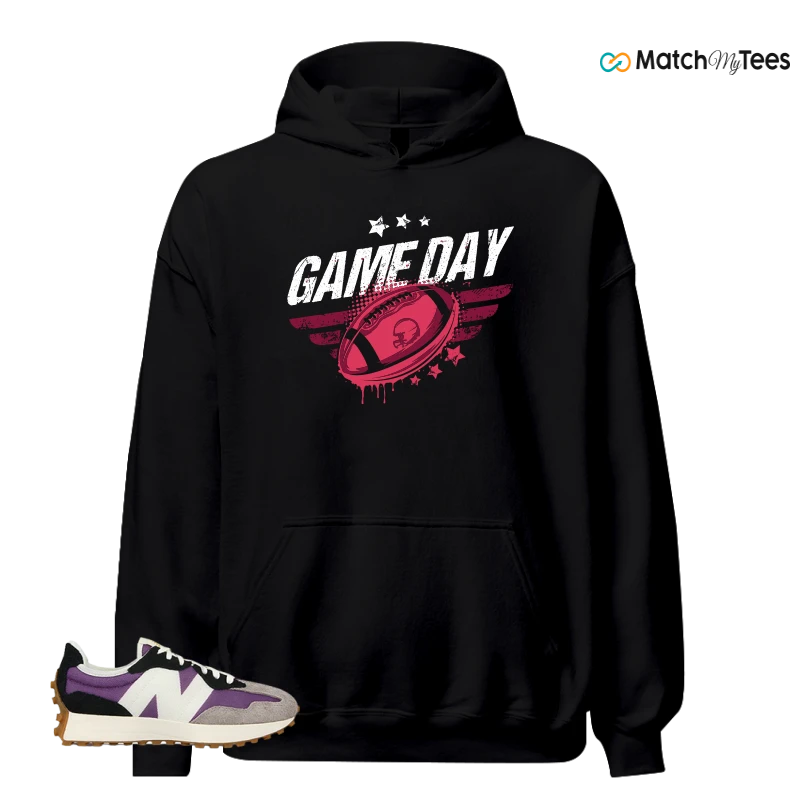 NEW BALANCE 327 PURPLE WHITE (WOMEN'S) SNEAKER Matching Tees hoodie