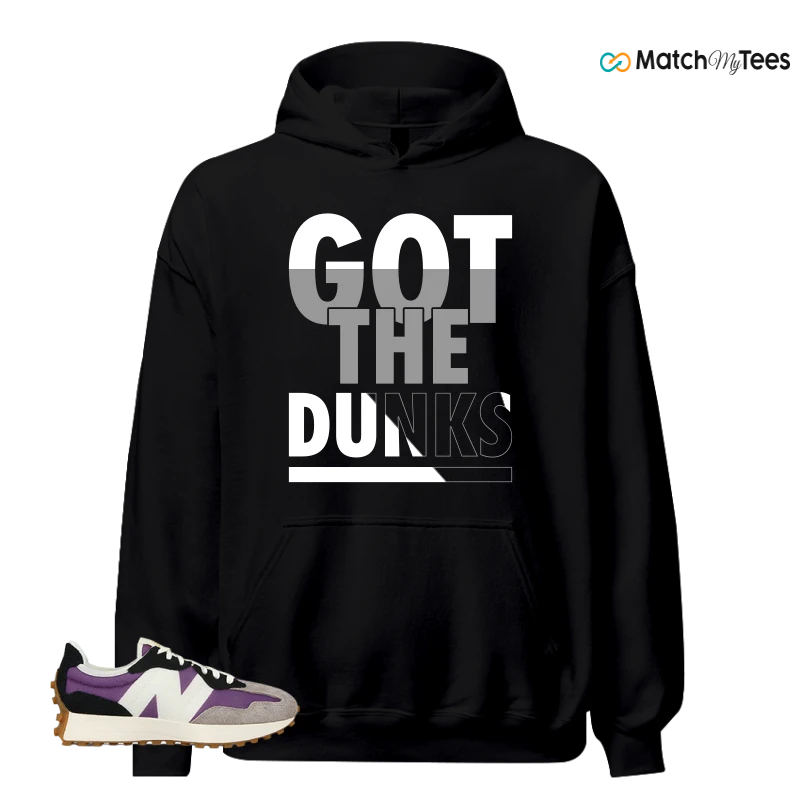 NEW BALANCE 327 PURPLE WHITE (WOMEN'S) SNEAKER Matching Tees hoodie