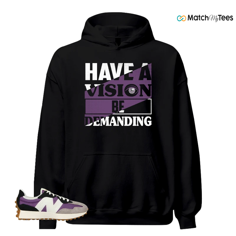 NEW BALANCE 327 PURPLE WHITE (WOMEN'S) SNEAKER Matching Tees hoodie