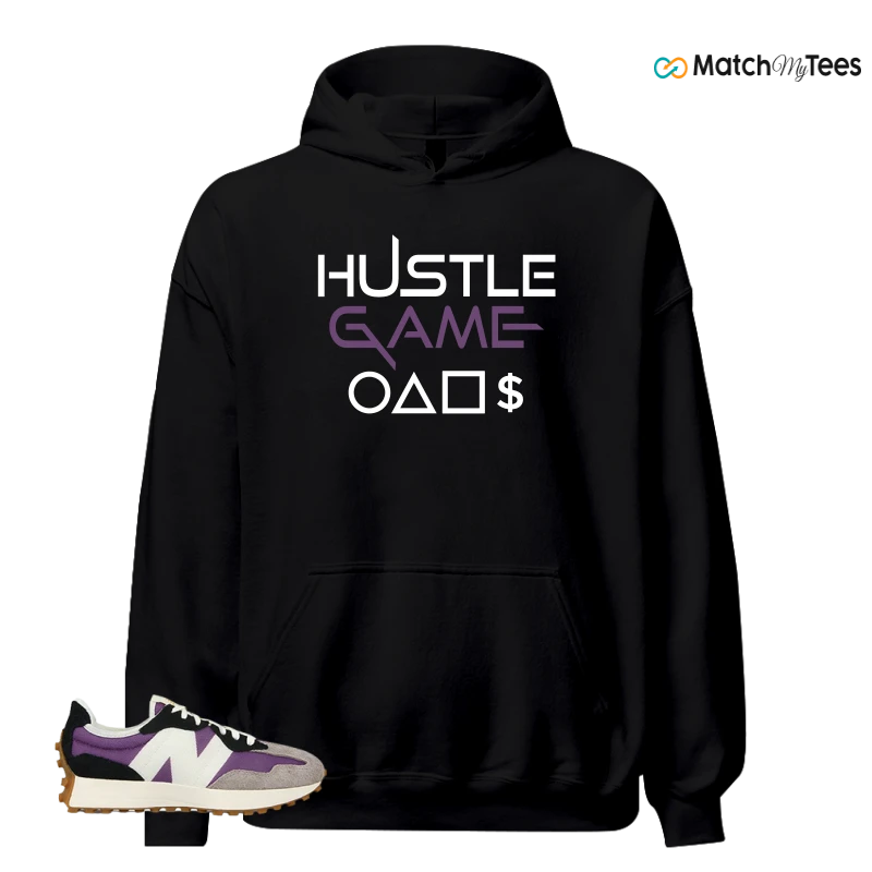 NEW BALANCE 327 PURPLE WHITE (WOMEN'S) SNEAKER Matching Tees hoodie