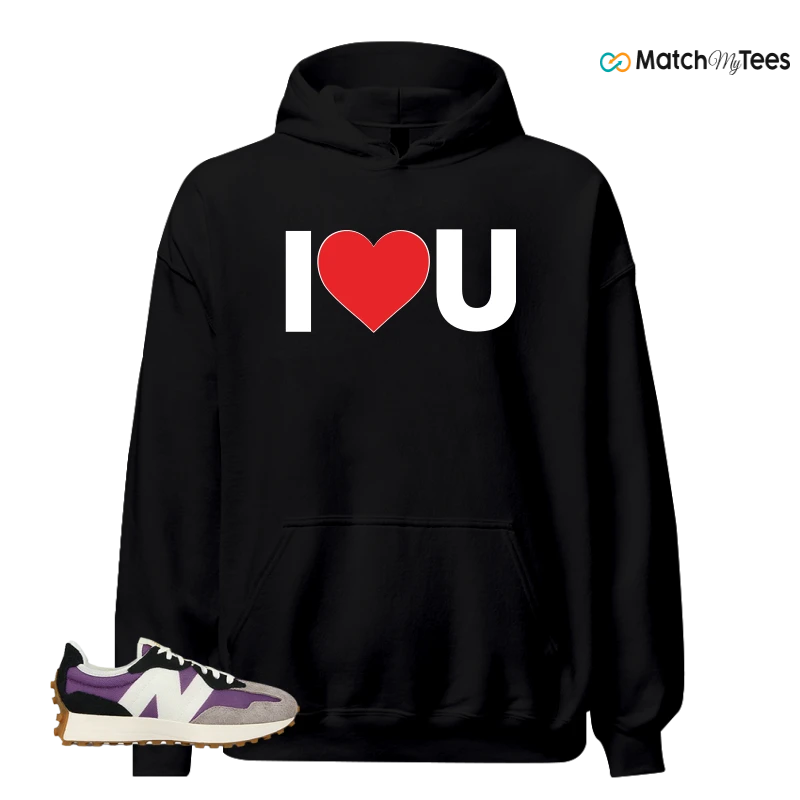 NEW BALANCE 327 PURPLE WHITE (WOMEN'S) SNEAKER Matching Tees hoodie