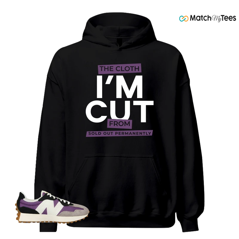 NEW BALANCE 327 PURPLE WHITE (WOMEN'S) SNEAKER Matching Tees hoodie