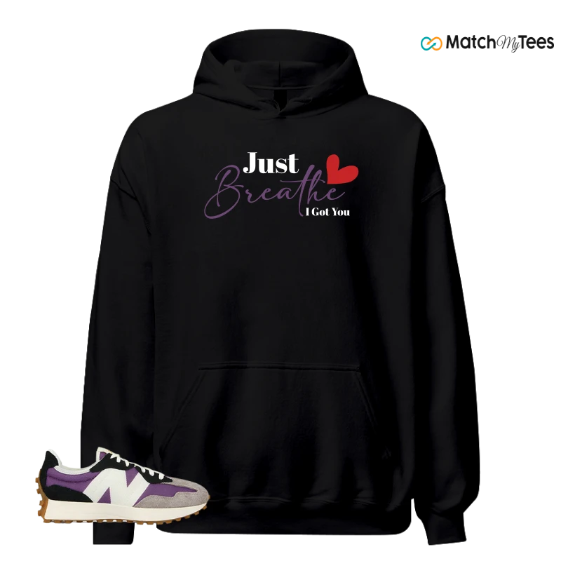 NEW BALANCE 327 PURPLE WHITE (WOMEN'S) SNEAKER Matching Tees hoodie